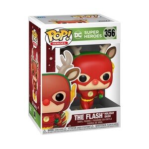 *NEVER OPENED Funko Pop! Vinyl: DC Universe - The Flash Holiday Dash #356